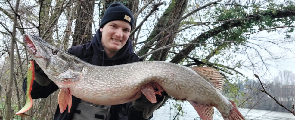 Tomaž Tramte, ščuka, 101 cm, K3, silikonska ribica, 07.12.2022